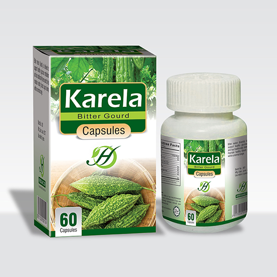 Karela Capsules of Pakistan(60 Capsules)-for Blood Sugar Control