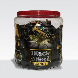 Black Seed Candy Jar