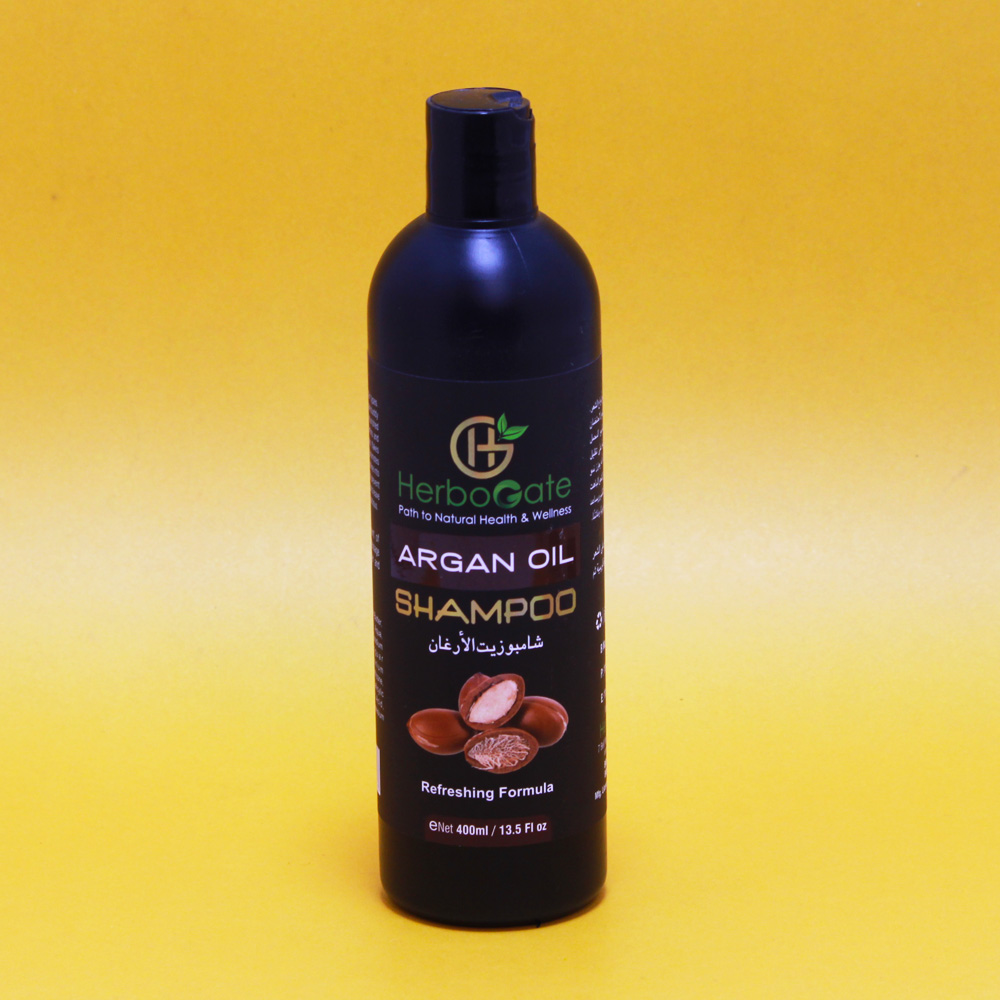 100% Natural & Herbal Argan Oil Shampoo - NutriOrga