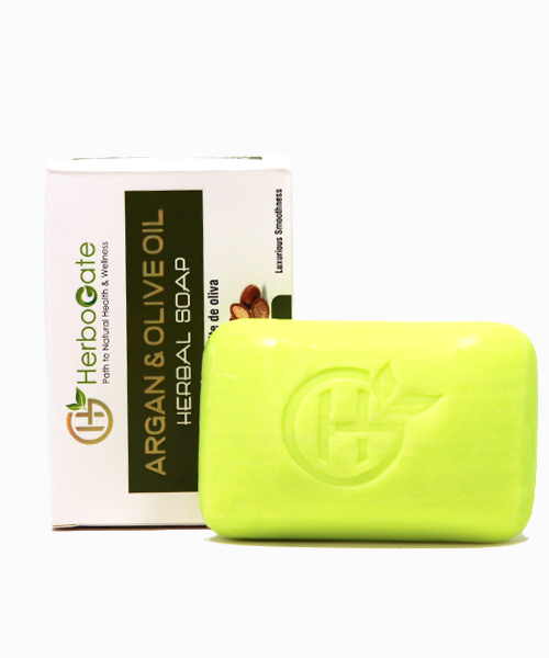 Argan & Olive Oil Herbal Soap of Pakistan
