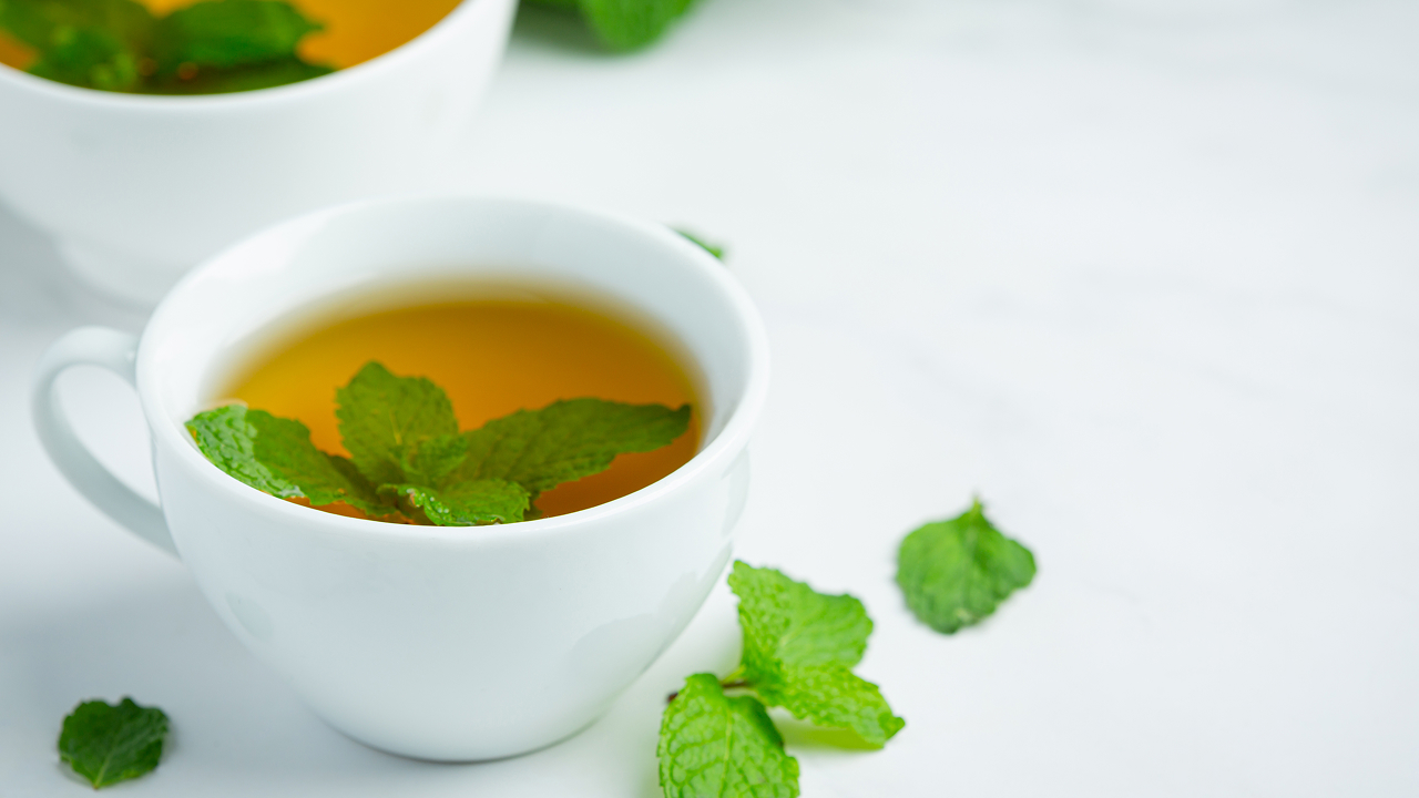 Peppermint tea for digestion